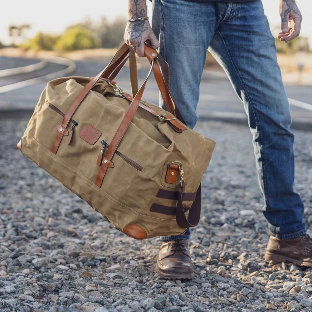 Shop your Australian Designed Canvas Duffle Bag Jack Stillman