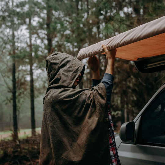 Drifter Waxed Canvas Hood