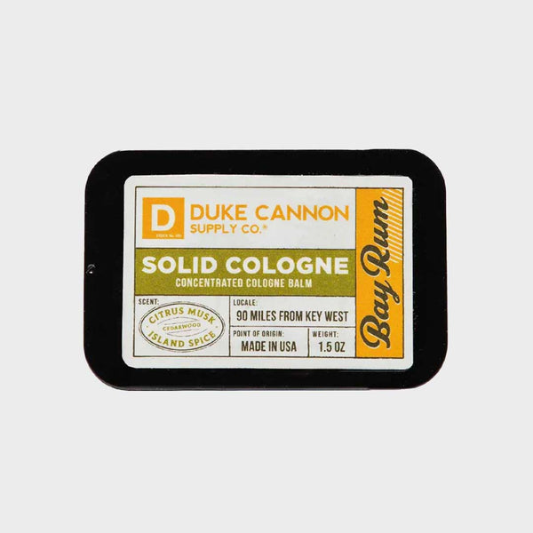 Duke Cannon Bay Rum Solid Cologne