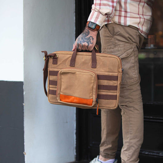 Recon Waxed Canvas Laptop Sleeve