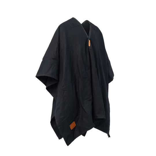 Drifter Waxed Canvas Poncho