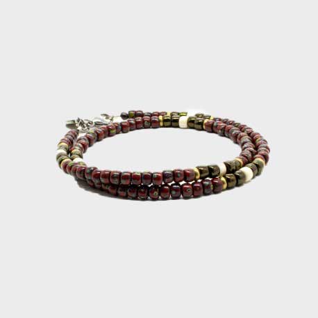 Bracelet Double Picasso Red